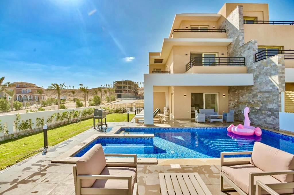 Hurghada Sahl Hasheesh Sea-View Villa With Private Pool Kültér fotó