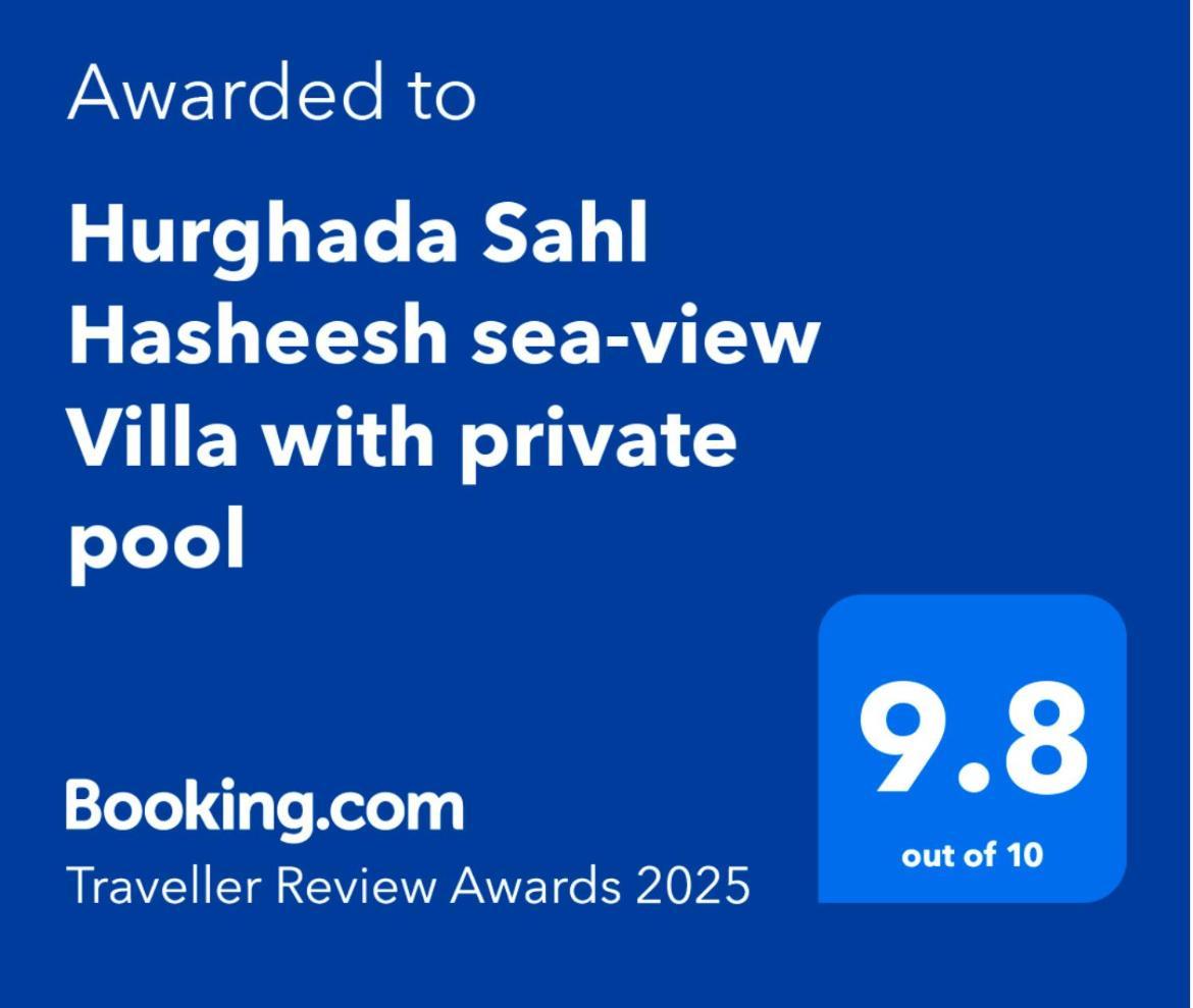 Hurghada Sahl Hasheesh Sea-View Villa With Private Pool Kültér fotó